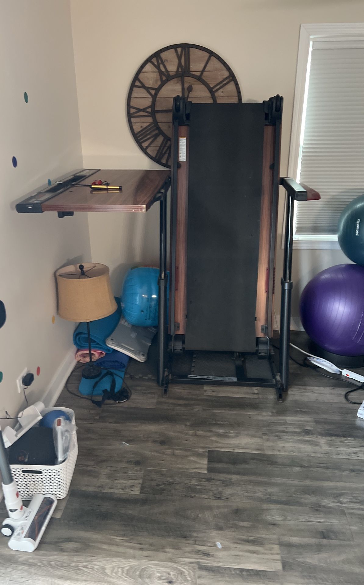 Nordic Track Desk Top Treadmill.
