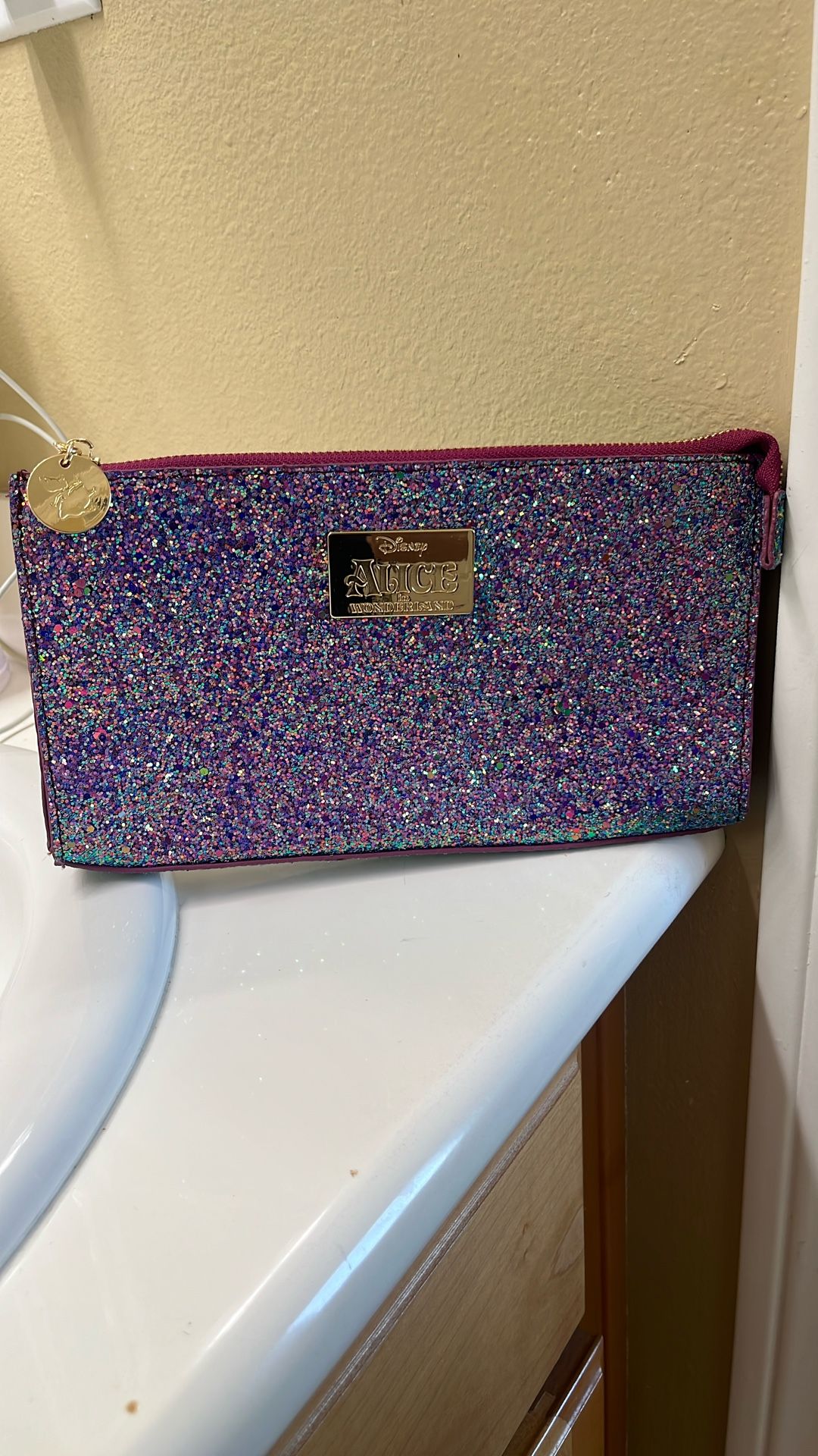 SIGMA Brand Alice And Wonderland Makeup Bag New 
