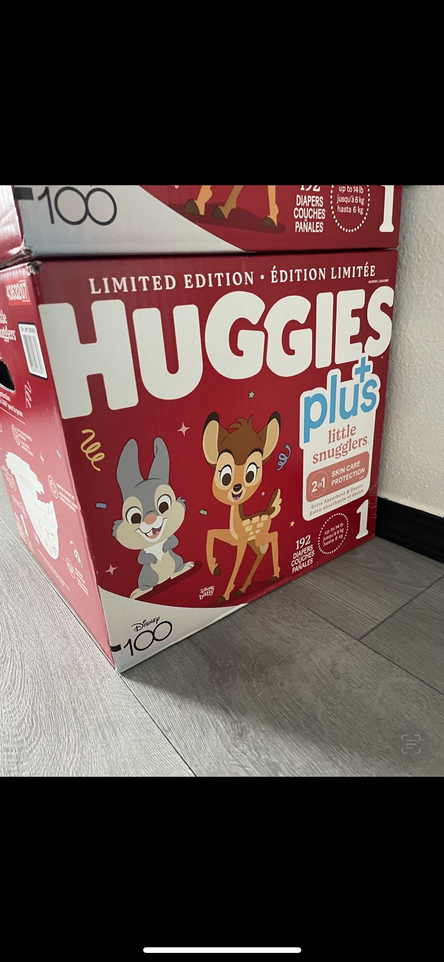 2 Huggies Diaper $50/each