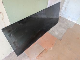 Dark glass top for table 30in x 72in