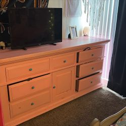 Pink Dresser