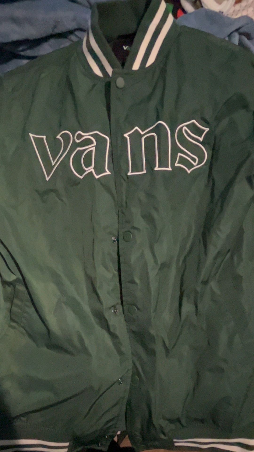 Vans Green Windbreaker
