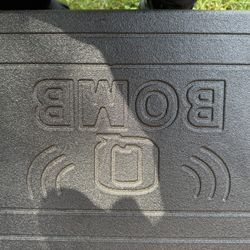 Cuban dual 12 inch subwoofer box