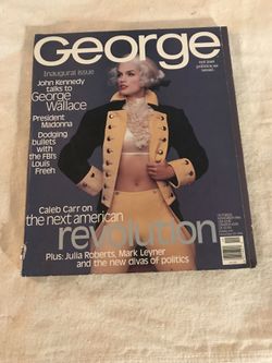 George magazine inaugural issue $35.00