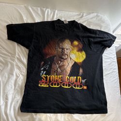 Vintage WWF WWE Stone Cold T Shirt Size XL