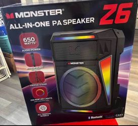 Monster Z6 All-In-One PA Speaker