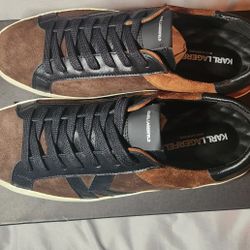 Karl Lagerfeld París - Dark Brown Leather
