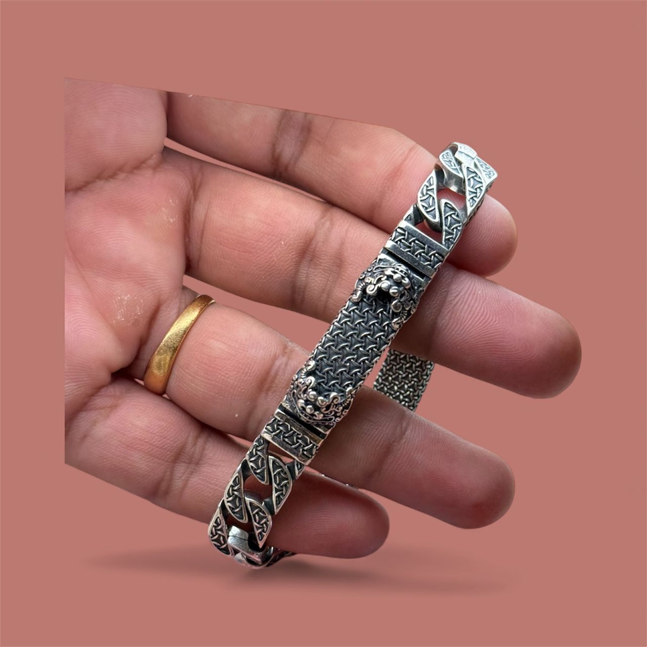 925 Solid Sterling Silver Bracelet | 8.5 Inch | 61 Gram