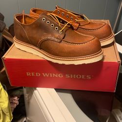 Red Wings Moc Oxford Boots Soft Toe Size 9.5 10 Available 