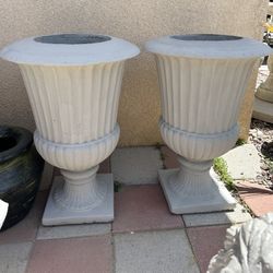 New Flower Pots Made Out Of Cement Perfect Gift 🎁 
