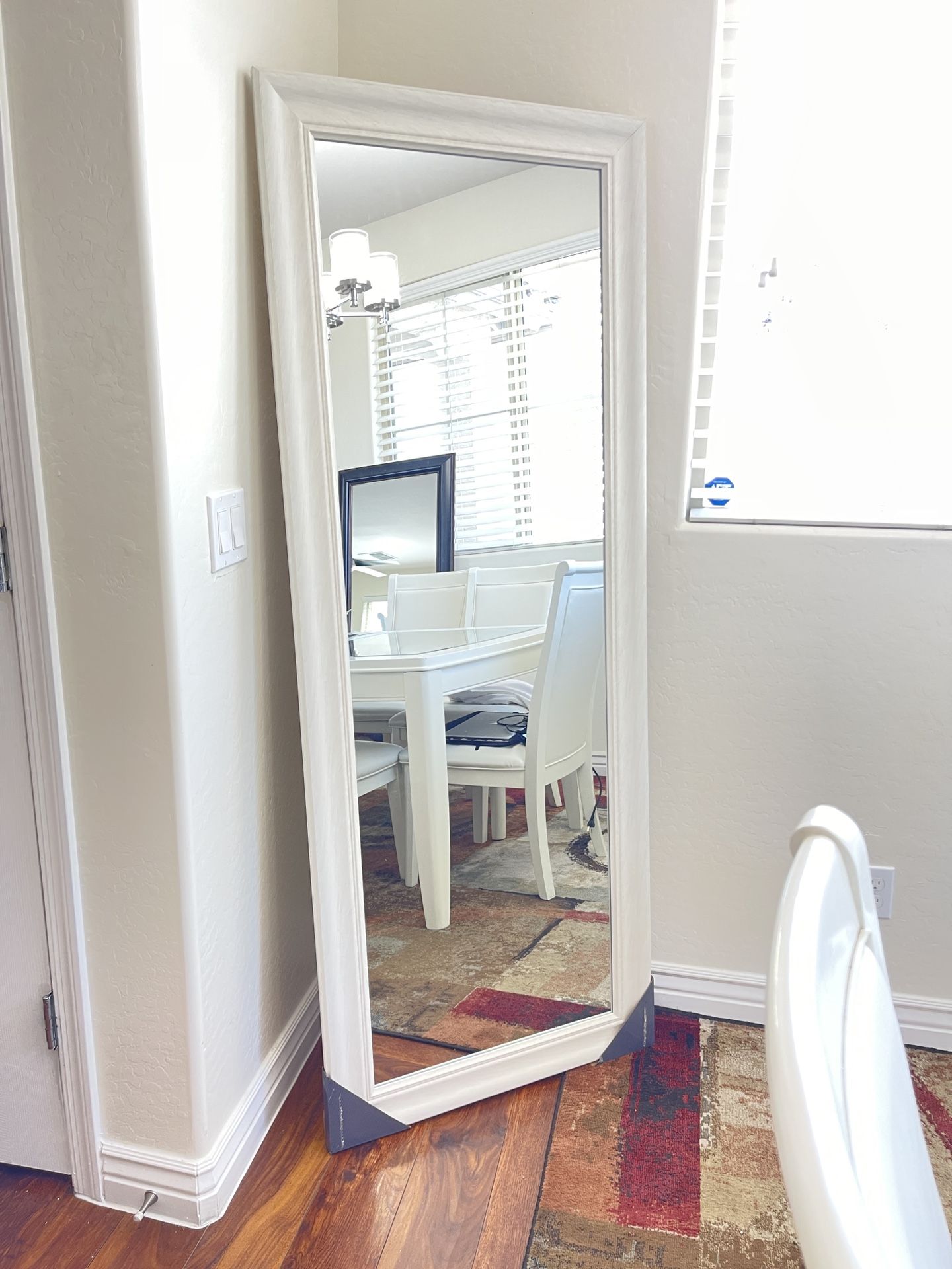White Mirror 27X72 Inches Espejo Blanco 27x72 Pulgadas for Sale in ...