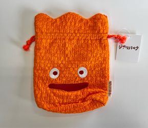 Studio Ghibli Park Calcifer Howls Moving Castle Pouch Japan's Valley of Witches
