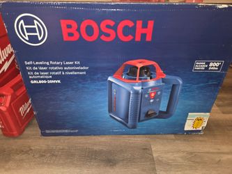 bosch self leveing rotary lasser kit grl800-20hvk