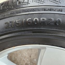 Set Of RAM Wheels And Tires