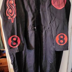 Slipknot Jumpsuit #8 Corey Taylor with Vinyl Prints