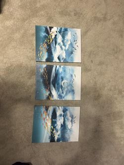 Multiple Art Wall Pieces