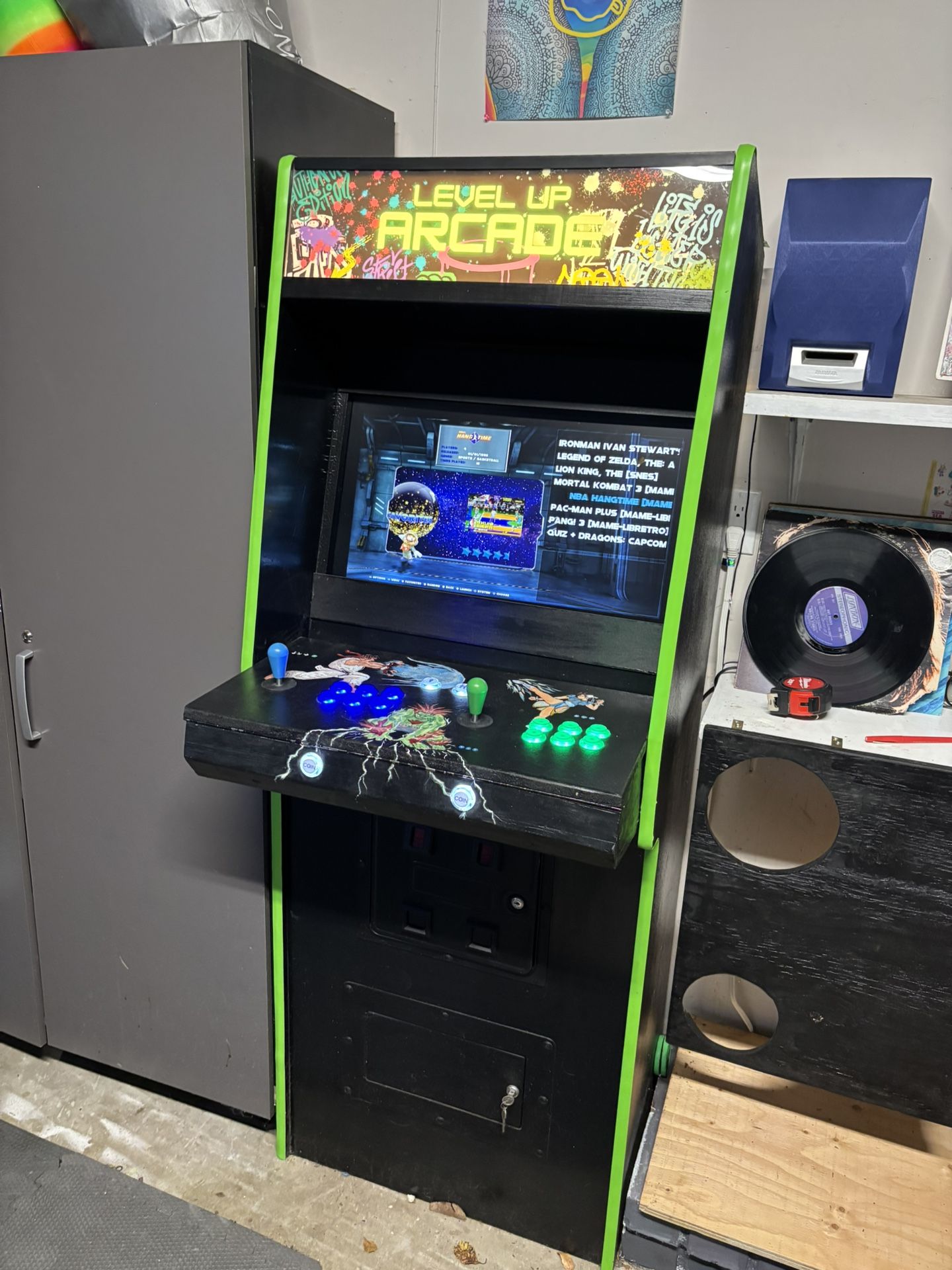 Arcade Machine With 1000+ Games Street Fighter Painted