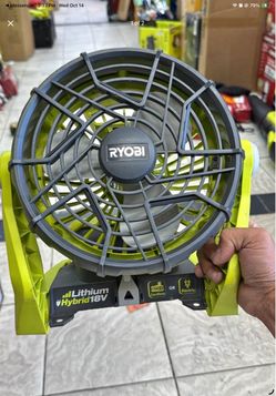 Ryobi 18v fan tool only