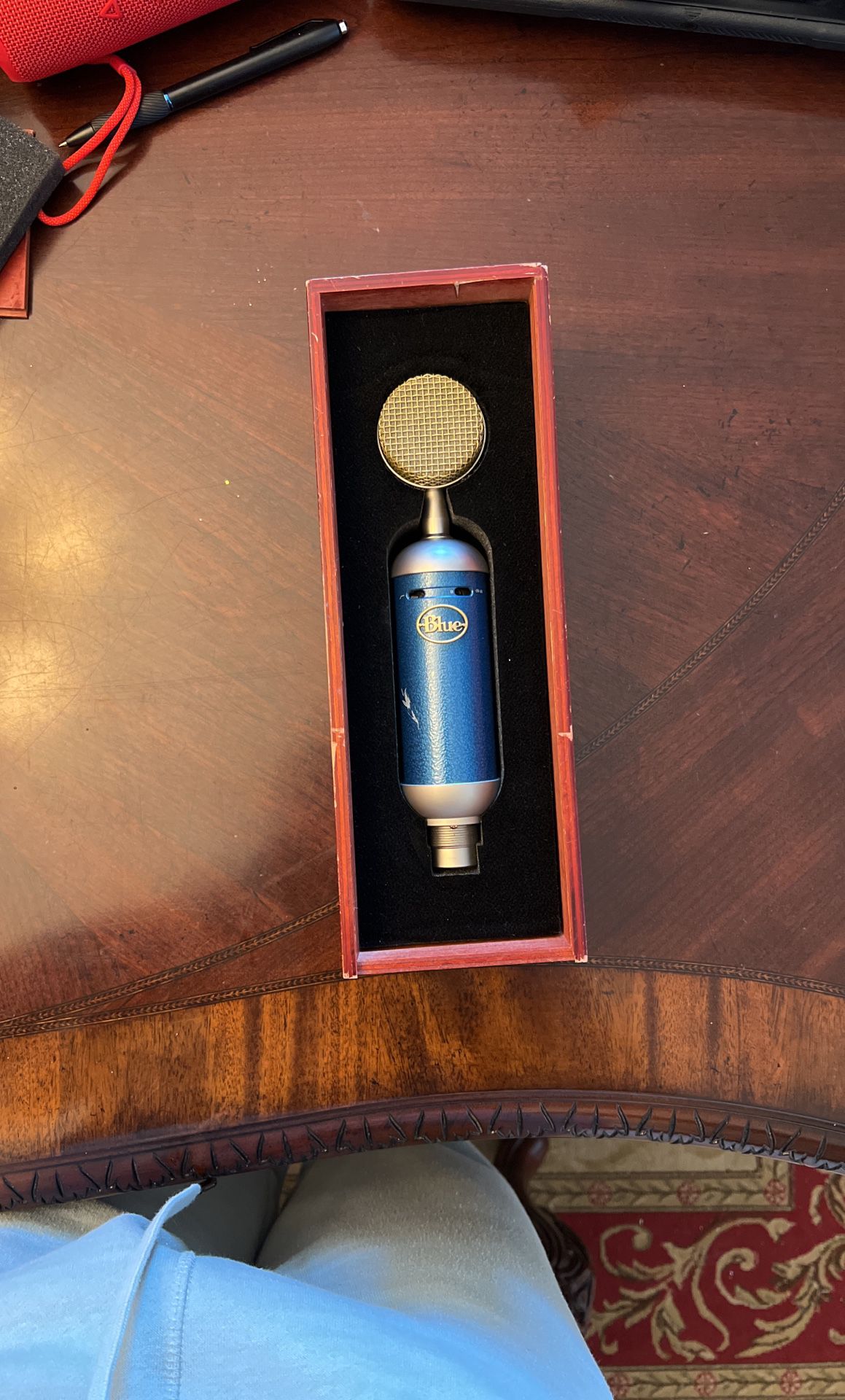 Blue Condenser Studio Microphone