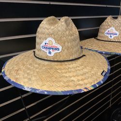 Dodgers Straw Hat