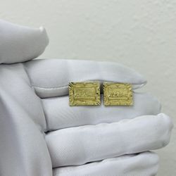 10K Yellow Gold “The Last Supper” Earrings 