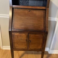 Wood Secretary Desk 