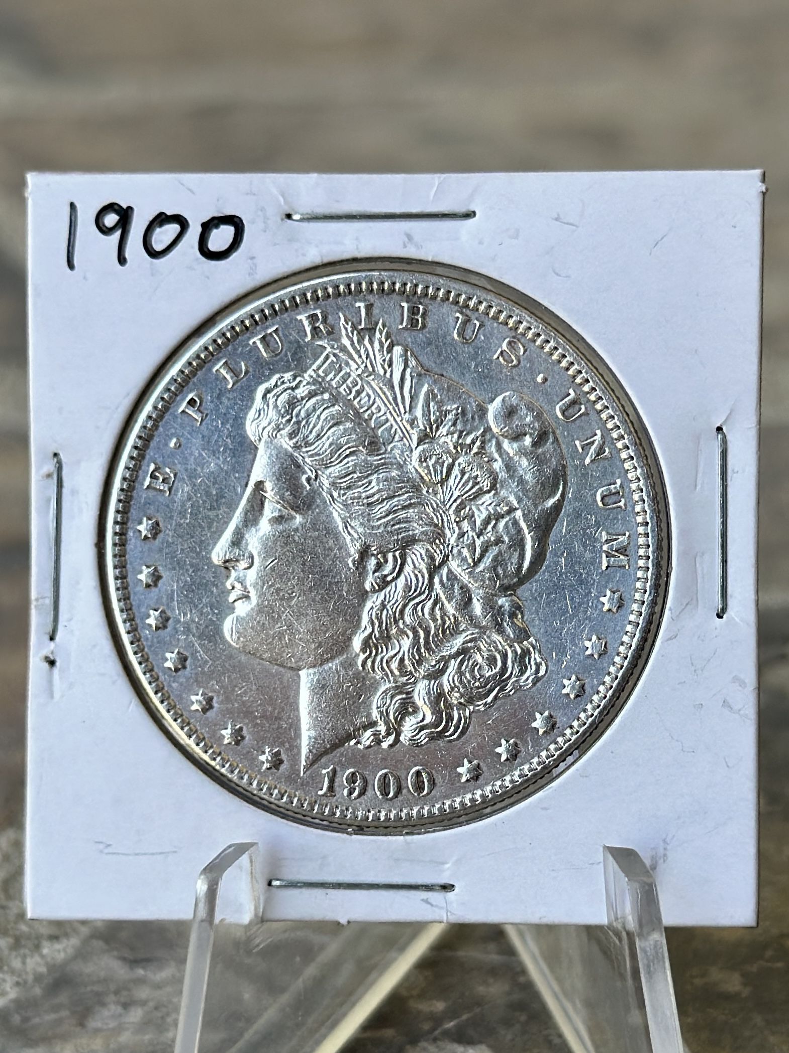 1900 Morgan Silver Dollar Coin