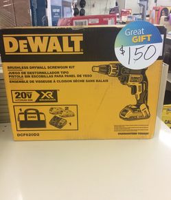 Dewalt cordless brushless screwgun