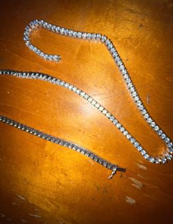 Mossainite Tennis Chain