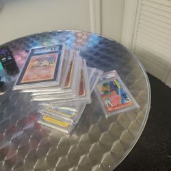  Pokemon Graded Lot Blastoise And Charzard Only 