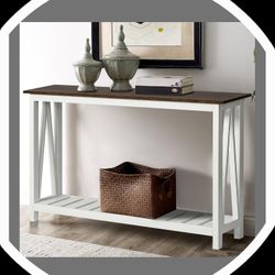 ChooChoo Farmhouse Console Table, 