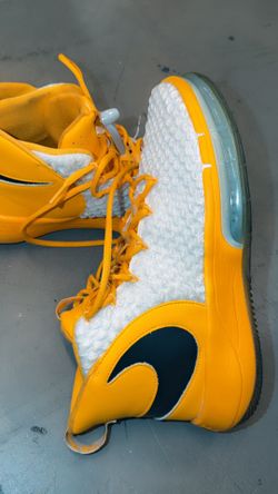 Nike AlphaDunk TB Promo White Yellow Size 11.5