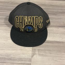 2018 Golden State Warriors Championship Hat