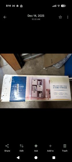 Brand New Cubby Cubicle In A Box Never Opened