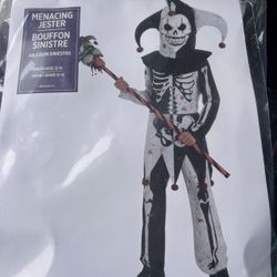 Menacing Jester Halloween Costume