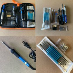 Solder Gun Kit With Desolder Tool