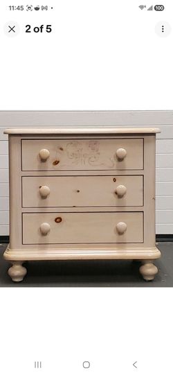 Vintage Thomasville First Impressions "Ribbons & Bows" Knotty Pine Youth Bedroom Set
