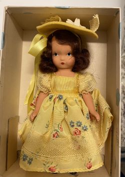 Nancy Ann Storybook Dolls, Mother Goose Series-Over The Hills To Grandma’s House #114