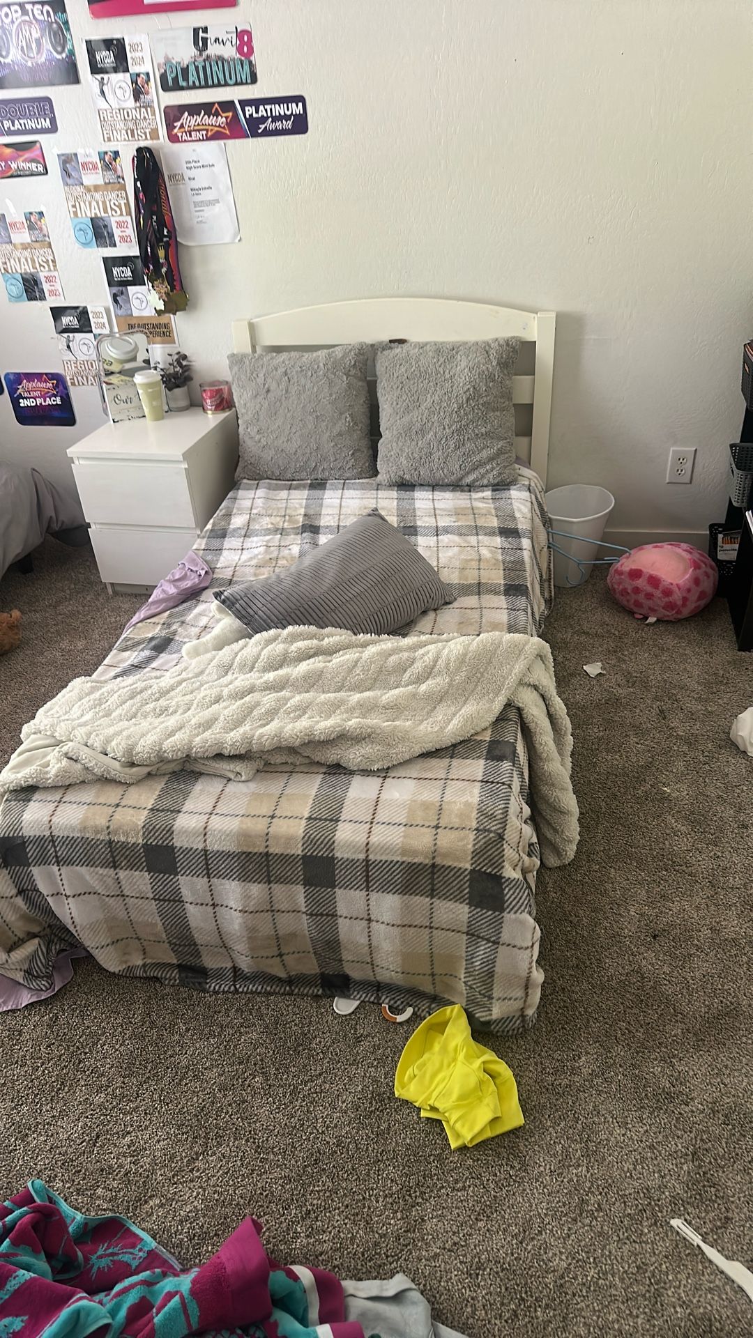 Twin Bed With Mattress