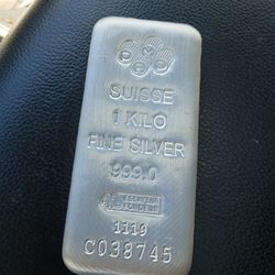 Kilo bar silver.999
