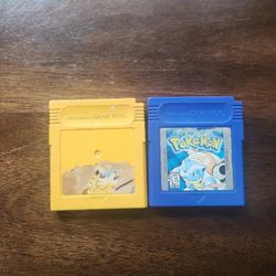 Pokemon Blue And Yellow 