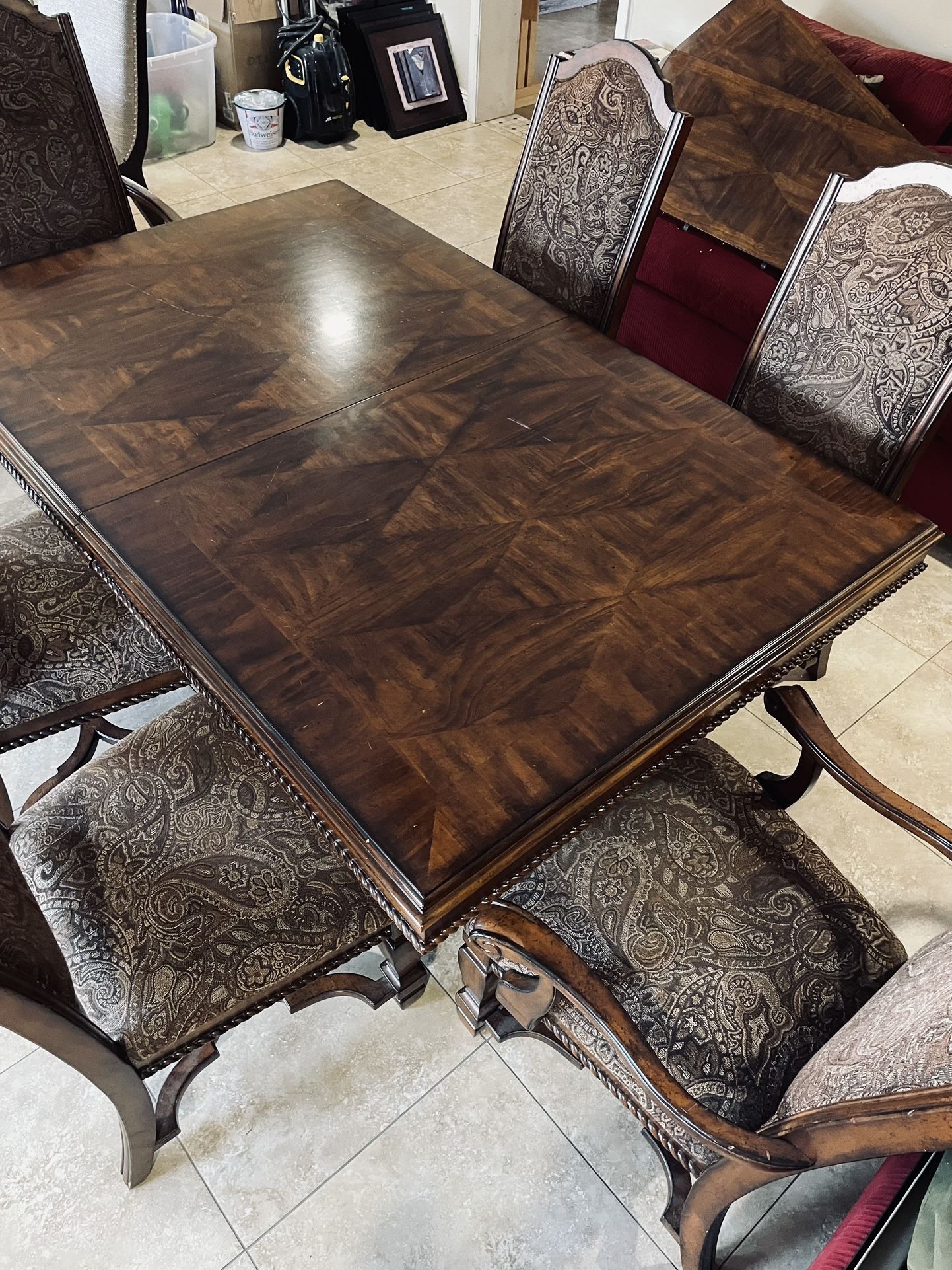 Dining Table With 6 Chairs