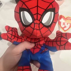 Ty Beanie Baby - Spider-Man