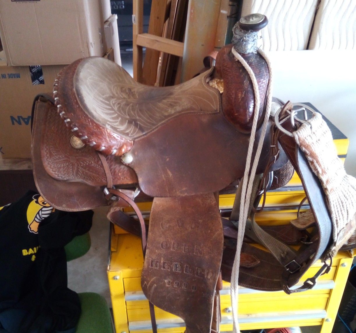 Roping Saddle