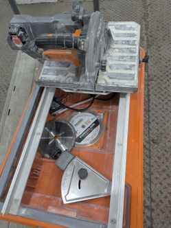Ridgid tile cutter 7in with stand