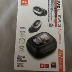 JBL Live Buds 3 – New / Sealed / Noise Cancelling
