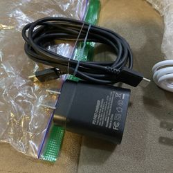 Charger, USB Type C Fast Charger. New