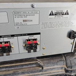 Sony Receiver 