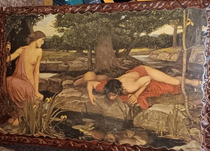 Echo And Narcissus 36 In X 23