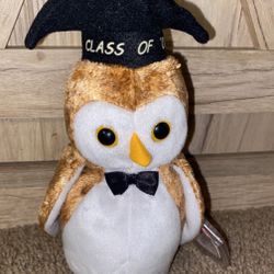 Wisest The Owl Beanie Baby